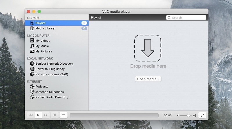 VLC est un lecteur de fichiers MOV pour Mac.